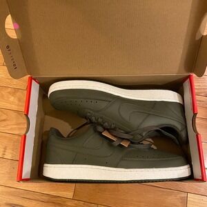 Nike Court Vision Low NN Men's Olive Green Sneakers Size 10 DH2987 300